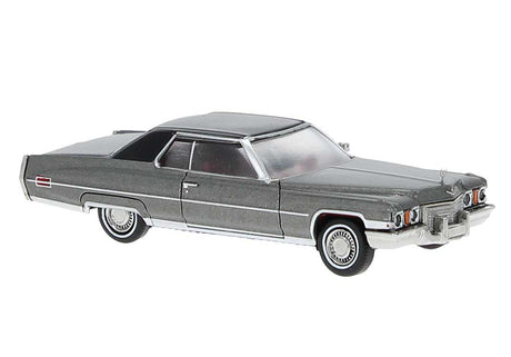 1972 Cadillac Coupe de Ville - Assembled -- Silver, Black