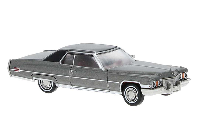 1972 Cadillac Coupe de Ville - Assembled -- Silver, Black