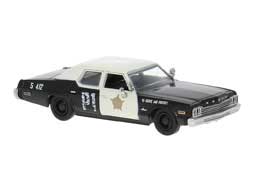 Dodge Monaco - Assembled -- Police #5412 P1 (black, white, gold)