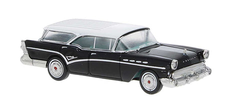 1957 Buick Century Caballero - Assembled -- Black, White