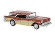 1957 Buick Century Caballero - Assembled -- Orange, Beige