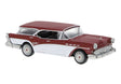 1957 Buick Century Caballero - Assembled -- Metallic Red, White