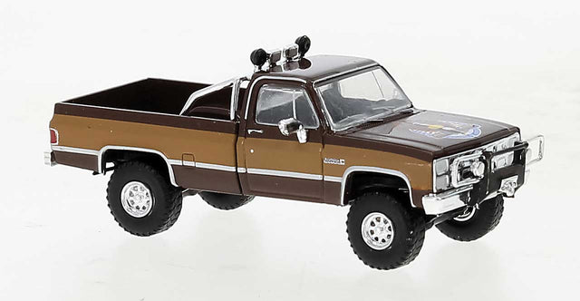 1981 GMC Sierra Grande Pickup Truck - Assembled -- Colt Edition (2-Tone Brown)