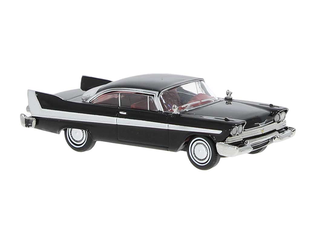 1958 Plymouth Fury - Assembled -- Black, White