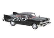 1958 Plymouth Fury - Assembled -- Black, White Flames