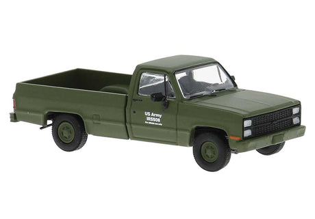 1982 Chevrolet C10 Pickup Truck - Assembled -- U.S. Army (green)