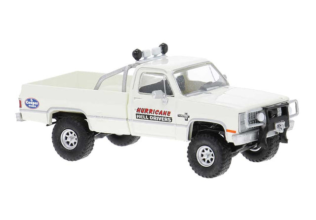 Chevrolet C10 Pickup Truck - Assembled -- Hurricane (white, red, black)