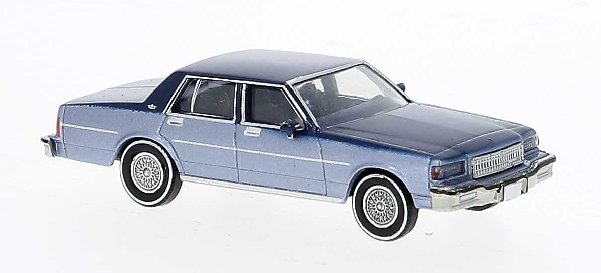 1987 Chevrolet Caprice Sedan - Assembled -- 2-Tone Blue
