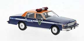 1987 Chevrolet Caprice Sedan - Assembled -- New York Police Department NYPD House Police (blue, orange)