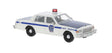 1987 Chevrolet Caprice Sedan - Assembled -- Pennsylvania State Trooper (white, balck, blue)