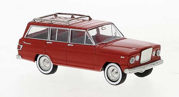 1964 Jeep Wagoneer - Assembled -- Red