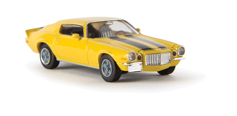 1972 Chevrolet Camaro Z 28 - Assembled -- Yellow, Black