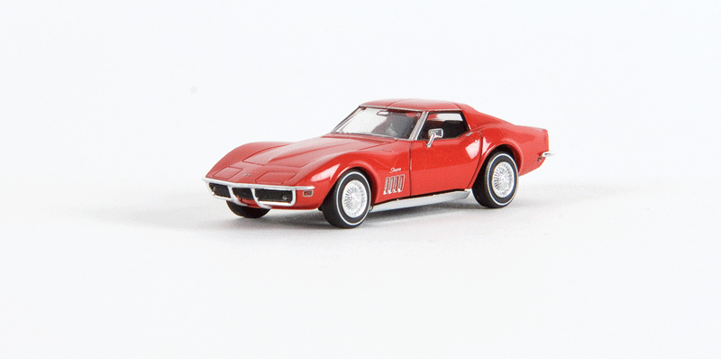 1969 Chevrolet Corvette C3 - Assembled -- Signal Red