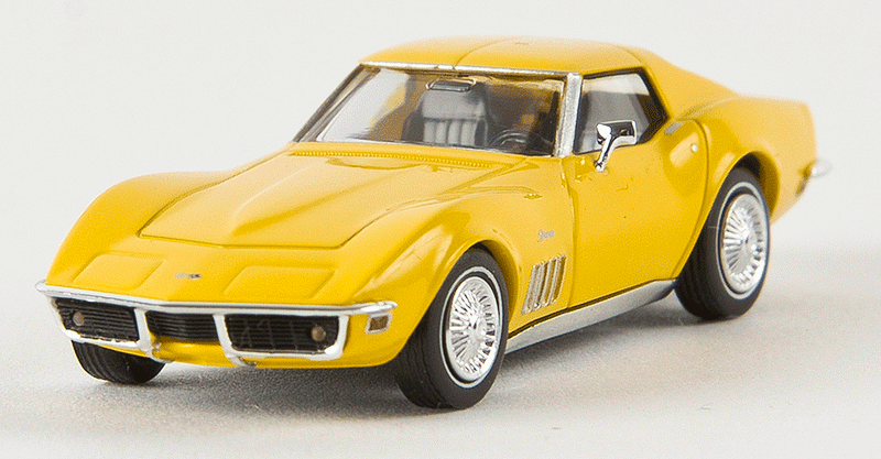 1969 Chevrolet Corvette C3 - Assembled -- Flax Seed Yellow