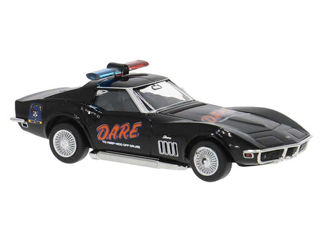 1967-1973 Chevrolet Corvette C3 Convertible - Assembled -- D.A.R.E. (black, red)