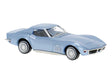 1967-1973 Chevrolet Corvette C3 - Assembled -- Metallic Ice Blue