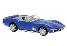 1967-1973 Chevrolet Corvette C3 Convertible - Assembled -- Blue