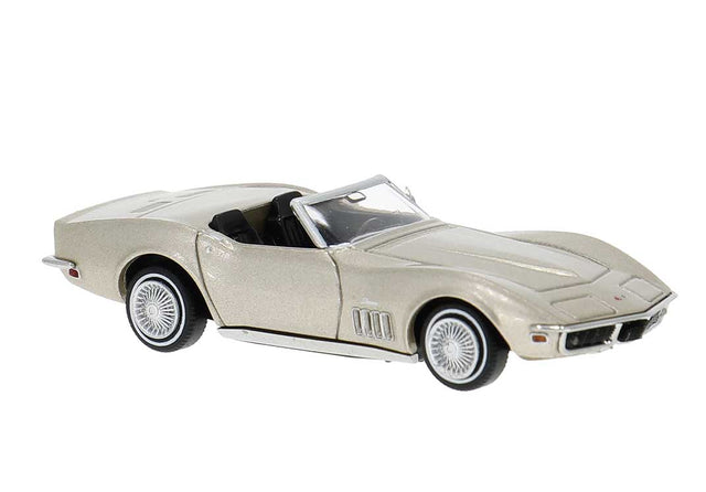 1967-1973 Chevrolet Corvette C3 Convertible - Assembled -- Top Down (gold)