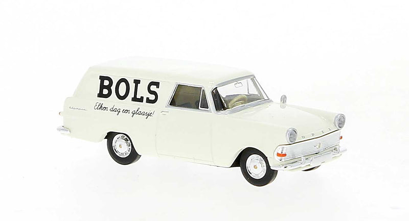 1960-1963 Opel Rekord PII Kasten Cargo Station Wagon - Assembled -- Bols (Ivory, black, German Lettering)
