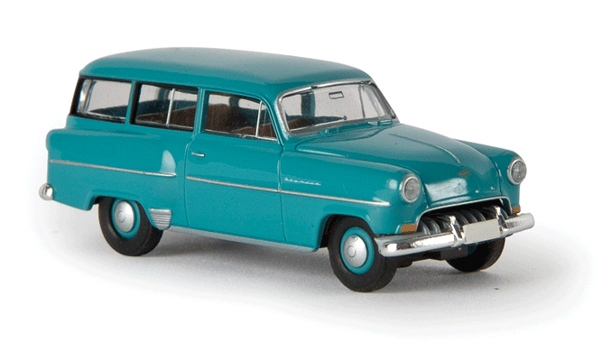 1957-1960 Opel Olympia CarAVan Station Wagon - Assembled -- Turquoise