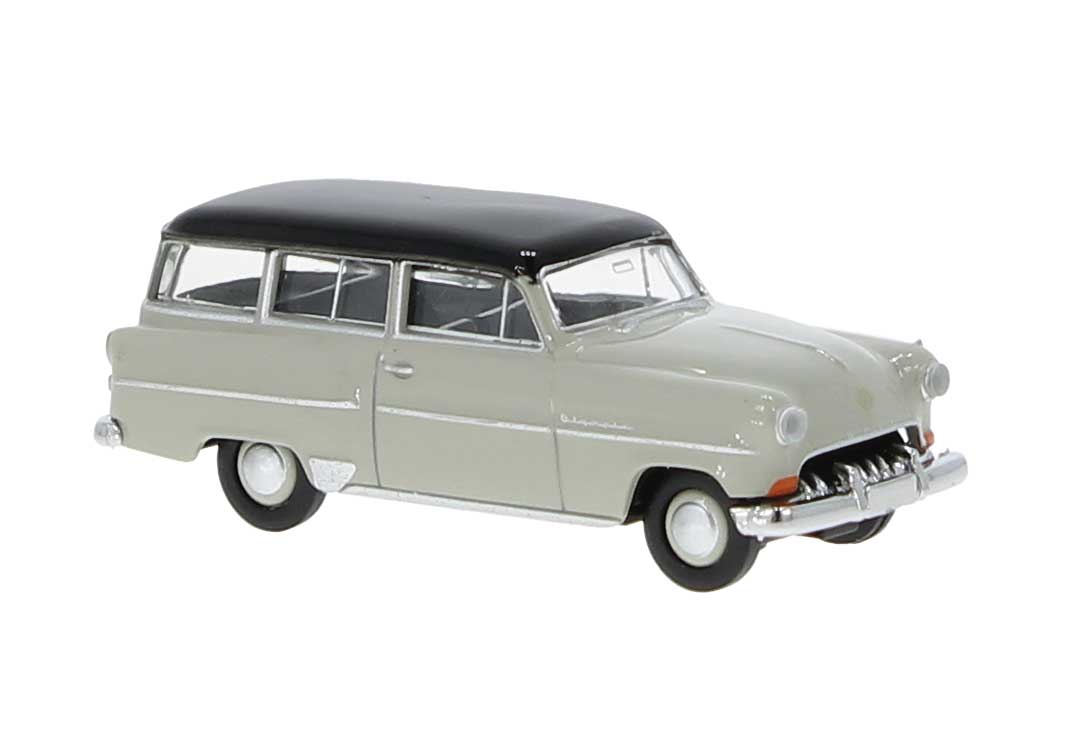 1953-1954 Opel Olympia Caravan Station Wagon - Assembled -- Gray, Black