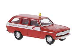 Opel Kadett B CarAVan Station Wagon - Assembled -- AvD (red, white, German Lettering)