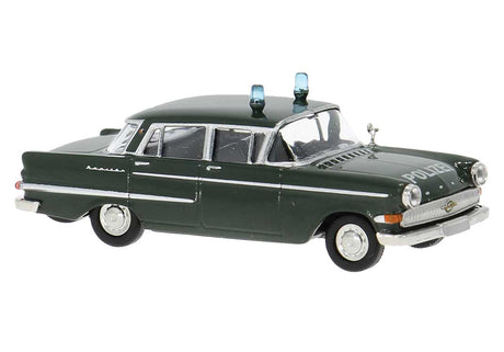 1959-1964 Opel Kapitan P 2.6 Sedan - Assembled -- Police (black, white, German Lettering)
