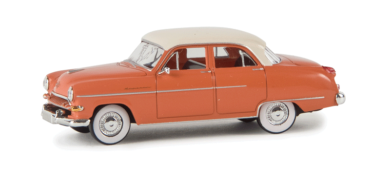 1954 Opel Kapitan Sedan - Assembled -- Brown, White