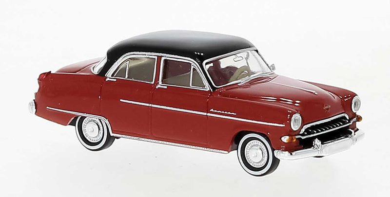 1956 Opel Kapitan Sedan - Assembled -- Red, Black
