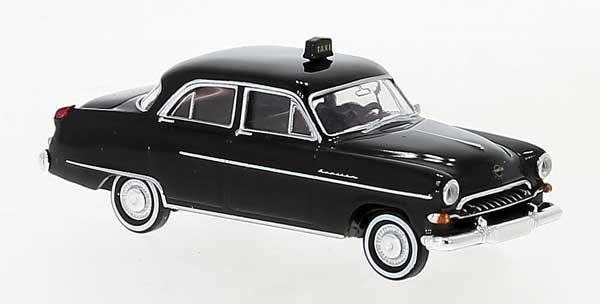 1956 Opel Kapitan Sedan - Assembled -- Taxi (black)
