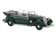 1938 Mercedes-Benz 770K Limousine - Assembled -- Top Down (dark green)