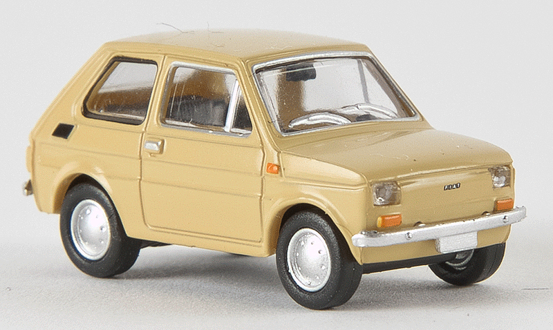 1972-1980 Fiat 126 Station Wagon - Assembled - Drummer -- Sand Yellow