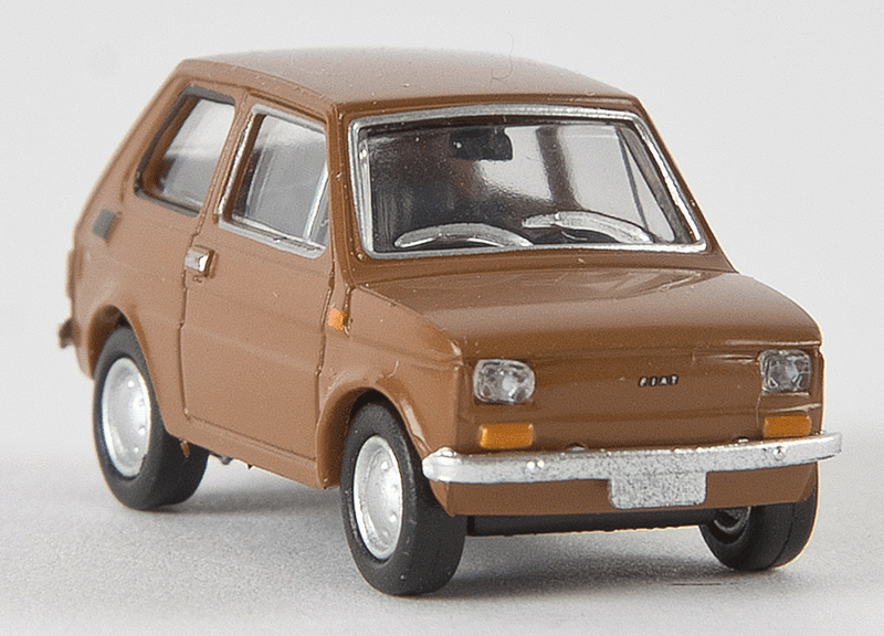 1972-1980 Fiat 126 Station Wagon - Assembled - Drummer -- Brown