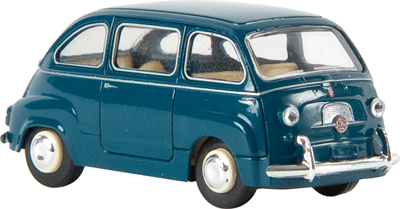 1956 Fiat Multipla Mini Van - Assembled -- Ocean Blue