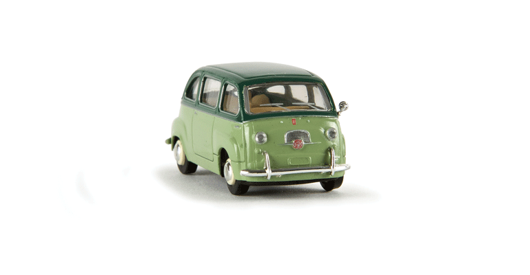 1956 Fiat Multipla Mini Van - Assembled -- Two-Tone Green