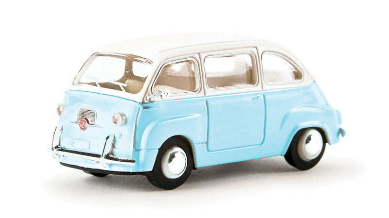 1956 Fiat Multipla Mini Van - Assembled -- Pastel Blue, White