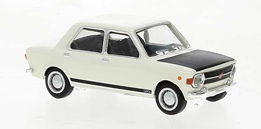 1969 Fiat 128 - Assembled -- Ivory, Black
