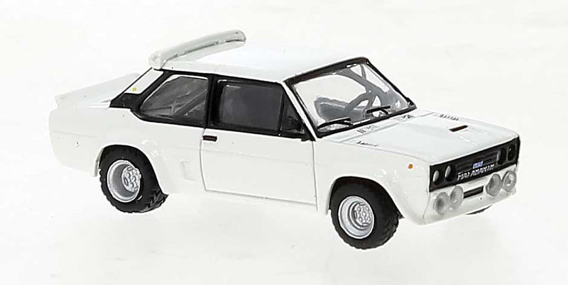 1975 Fiat 131 Abarth - Assembled -- White