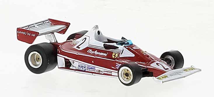 1976 Ferrari 312 T2 - Assembled -- Clay Regazzoni #2 (red, white)