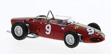 1961 Ferrari F 156 - Assembled -- Innes Ireland #9 Silverstone 1962 (red, white, German Lettering)