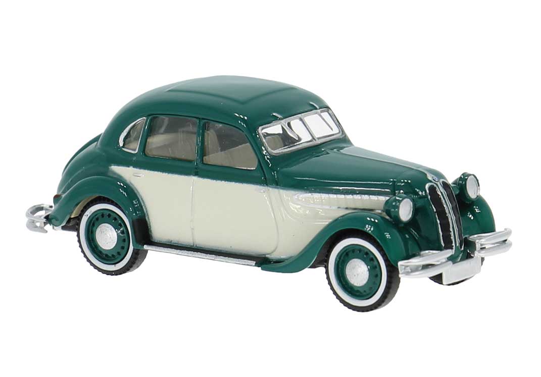 1936-1941 BMW 326 Sedan - Assembled -- Green, White