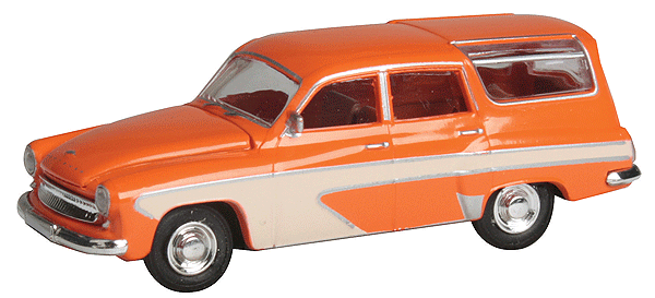 1957-1966 Wartburg 311 Camper Station Wagon - Assembled -- Orange, White