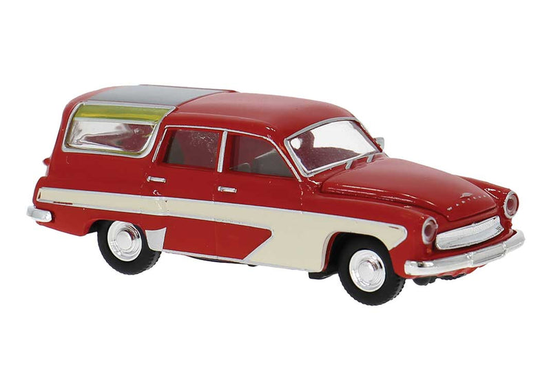 1957-1966 Wartburg 311 Camper Station Wagon - Assembled -- Red, White