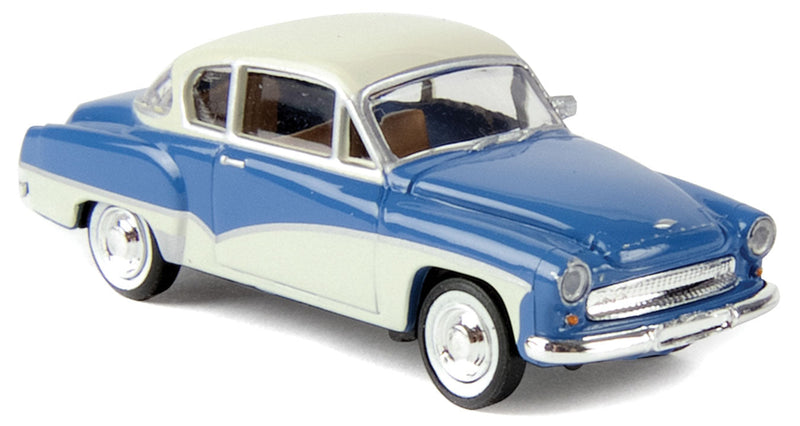 1957-1966 Wartburg 311 2-Door Coupe - Assembled -- Blue, White