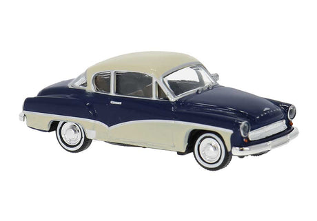 1957-1966 Wartburg 311 2-Door Coupe - Assembled -- Maroon, Dark Blue