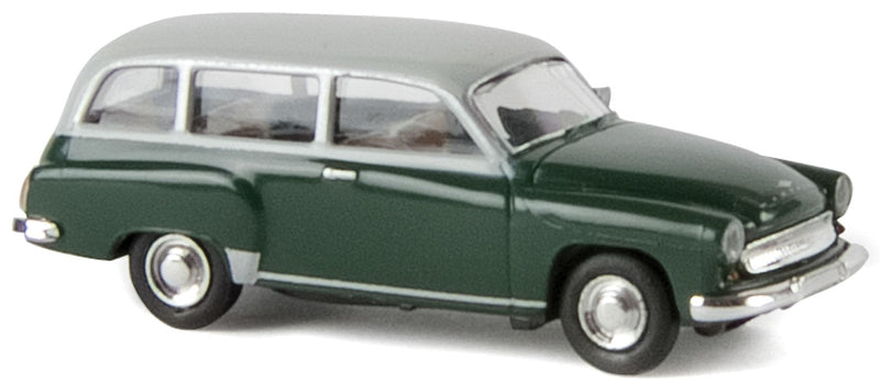 1956-65 Wartburg 311 Station Wagon - Assembled -- Green, Gray