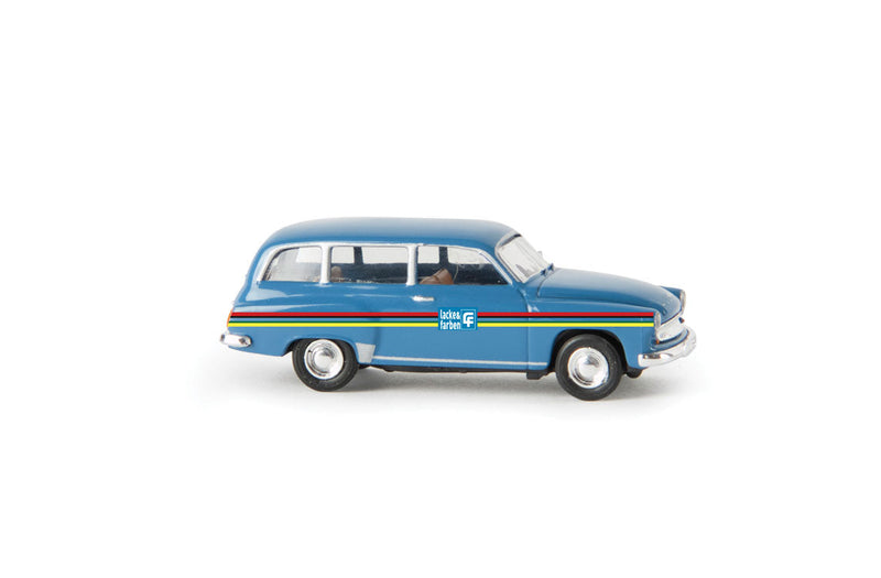 1956-65 Wartburg 311 Station Wagon - Assembled -- Deutsche Post (gray, German Lettering)