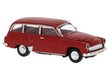 1956-1965 Wartburg 311 Station Wagon - Assembled -- Red