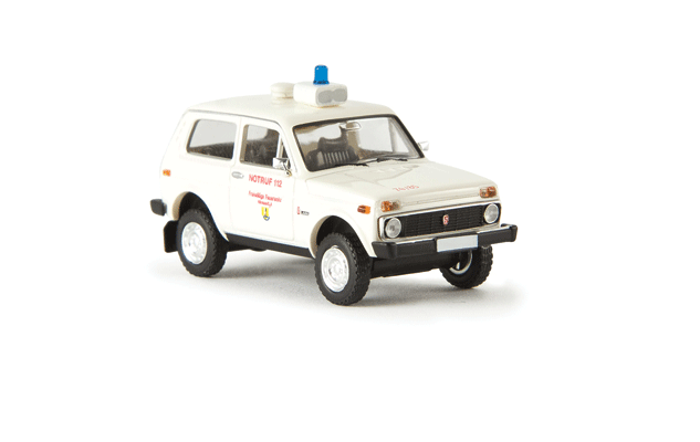 1976 Lada Niva Station Wagon - Assembled -- Hornum/Sylt Fire Department (German Lettering)-1