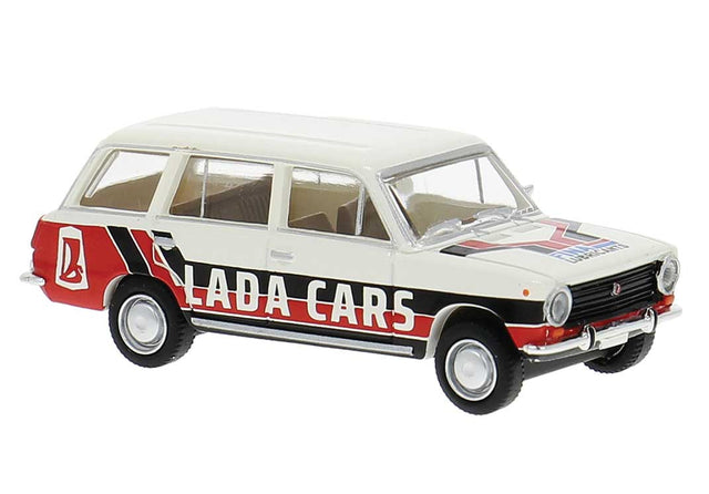 Lada 2102 Kombi Station Wagon - Assembled -- Lada Cars (white, red, black)